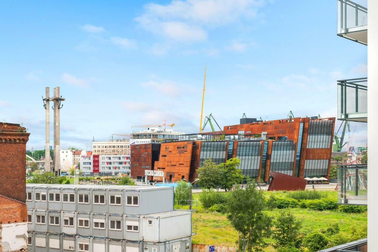 Via Apartments Deluxe Gdansk Exterior photo